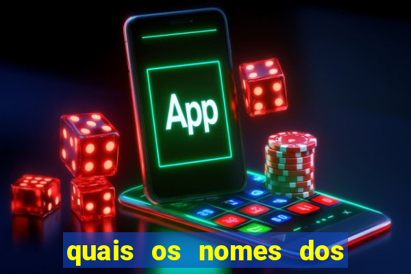 quais os nomes dos esquilos do alvin